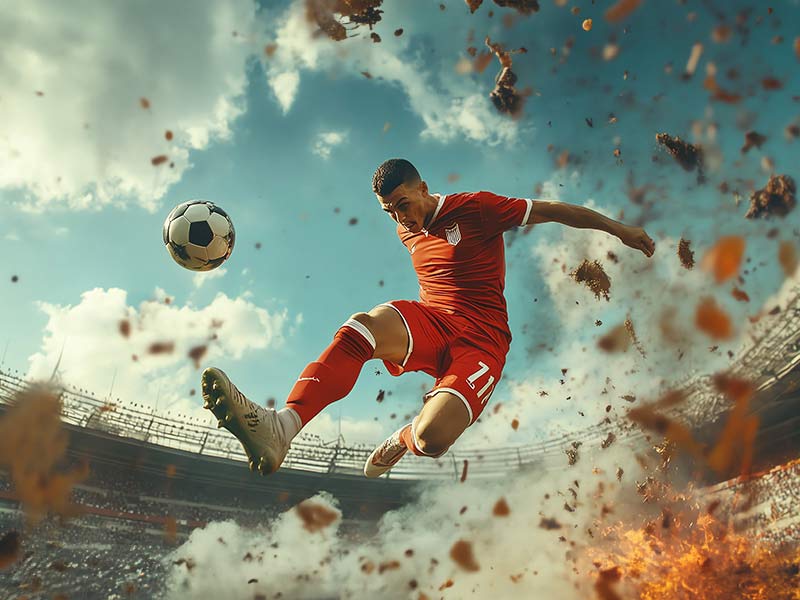 看谁敢来闹！非洲裁判吹响终场哨后，马上掏出红牌等着